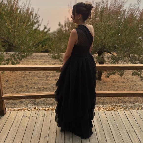 Revolve MAJORELLE Women's Black Soriya Gown Small - Picture 5 of 5